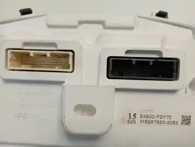 Peça sobressalente para automóvel em segunda mão quadrante por toyota corolla (e21) hybrid active referências oem iam 83800f2y70  