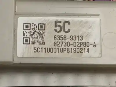 Peça sobressalente para automóvel em segunda mão módulo eletrônico por toyota corolla (e21) hybrid active referências oem iam 8922102710  