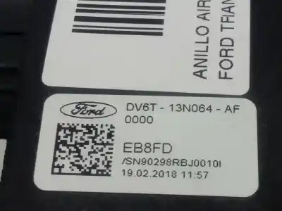 Автозапчастина б/у кільце піддушки безопасности для ford transit connect furgon 200 l1 ambiente посилання на oem iam dv6t14a664aa  