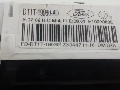 Автозапчастина б/у контроль опалення / кондиціонації для ford transit connect (chc) 1.5 furgon 200 l1 ambiente посилання на oem iam dt1t19980ad  