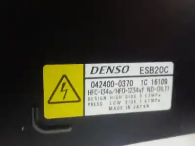 Second-hand car spare part air conditioning compressor for toyota corolla (e21) hybrid active oem iam references 0424000370  