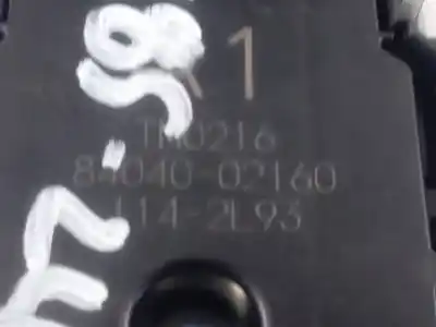 Second-hand car spare part left front power window switch for toyota corolla (e21) hybrid active oem iam references 8404002160  