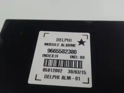 Second-hand car spare part electronic module for citroen ds4 design oem iam references 9665582380  