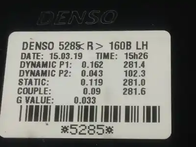 Second-hand car spare part heating fan for toyota corolla (e21) hybrid active oem iam references 5285160b  