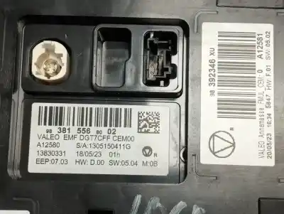 Second-hand car spare part multifunction display for citroen c3 feel oem iam references 983815568002  