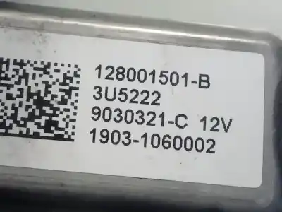 İkinci el araba yedek parçası ön sol pencere regülatörü için renault zoe limited 72 cv / 53 kw oem iam referansları 128001501b  