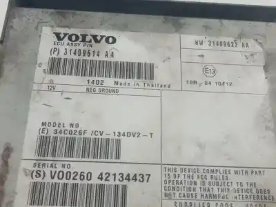 Second-hand car spare part electronic module for volvo xc60 kinetic awd oem iam references 31409614aa  