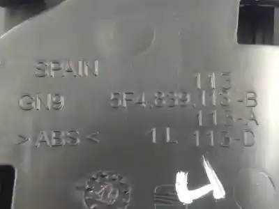 Second-hand car spare part interior left rear handle for seat leon st (5f8) reference advanced oem iam references 5f4839113  