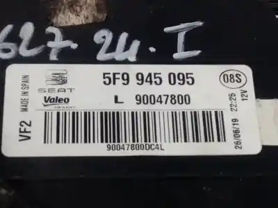 Second-hand car spare part left tailgate light for seat leon st (5f8) reference advanced oem iam references 5f9945095  