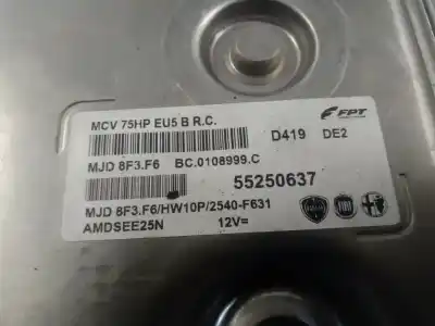 Second-hand car spare part ecu engine control for citroen nemo furgón oem iam references 55250637  