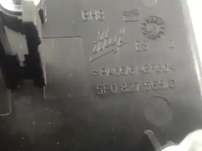 Second-hand car spare part tailgate back door handle for seat leon st (5f8) reference advanced oem iam references 5f0827565d  