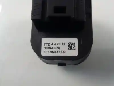 Second-hand car spare part rearview side mirror switch for seat leon st (5f8) reference advanced oem iam references 5f0959565d  