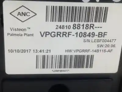 Peça sobressalente para automóvel em segunda mão quadrante por renault clio iv business referências oem iam 248108818r  