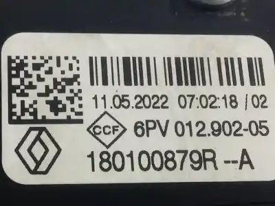 Second-hand car spare part potentiometer for renault captur ii experience oem iam references 180100879r  