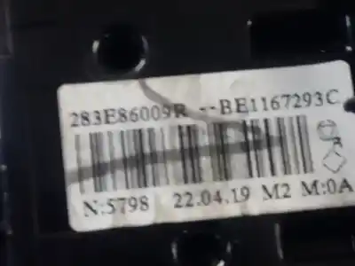 Piesă de schimb auto la mâna a doua avertizare pentru renault captur ii experience referințe oem iam 283e86009r  