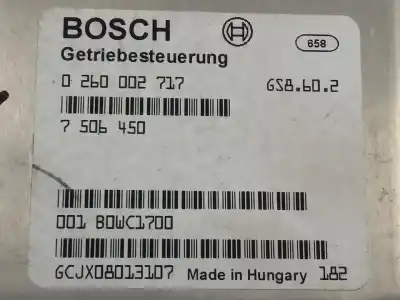 Second-hand car spare part automatic gearbox control unit for bmw x5 (e53) 4.4i automático oem iam references 7506450  