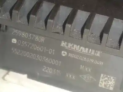 Second-hand car spare part switch for renault captur ii experience oem iam references 259803780r  