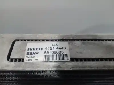 Peça sobressalente para automóvel em segunda mão intercooler por iveco stralis 500 euro 4 referências oem iam 41214448  