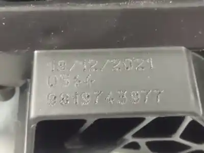 Second-hand car spare part interior left front handle for opel combo cargo (e) 1.5 cdti dpf oem iam references 9819743977  