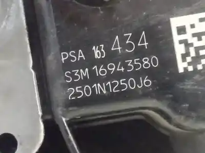 Second-hand car spare part left front door lock for opel combo cargo (e) 1.5 cdti dpf oem iam references psa163434  