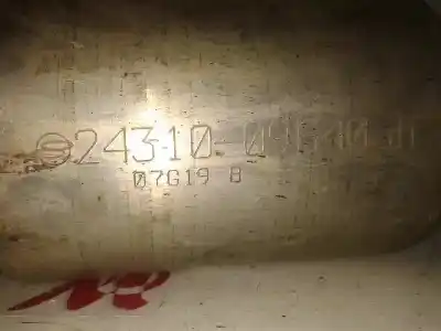 Peça sobressalente para automóvel em segunda mão catalisador por ssangyong korando 2.0 td cat referências oem iam 2431009640df  