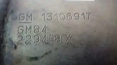 Peça sobressalente para automóvel em segunda mão catalisador por opel corsa c 1.7 16v cdti referências oem iam 13106917  