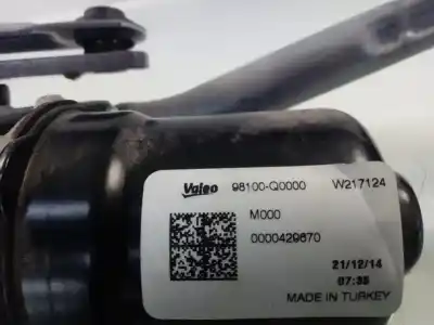 Автозапчасти б/у мотор переднего стеклоочистителя за hyundai i20 (bc3) klass ссылки oem iam 98100q0000  