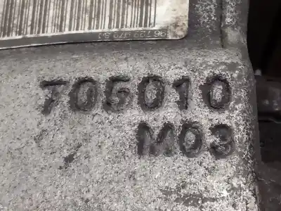 Second-hand car spare part front right brake caliper for opel combo cargo (e) 1.5 cdti dpf oem iam references 705010  