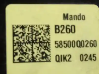 Автозапчастина б/у гальмівний серво для hyundai i20 (bc3) klass посилання на oem iam 58500q0260  