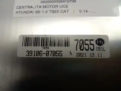 Second-hand car spare part ecu engine control for hyundai i20 (bc3) klass oem iam references 3910607079  