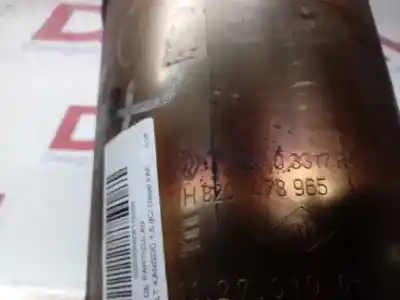 Second-hand car spare part particle filter for renault kangoo 1.5 dci diesel fap oem iam references h8201478965  