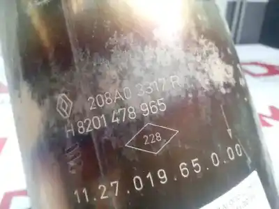 Second-hand car spare part particle filter for renault clio iv business oem iam references 208a03317r  