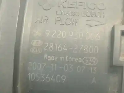Second-hand car spare part flowmeter for kia sorento 2.5 crdi active oem iam references 2816427800  