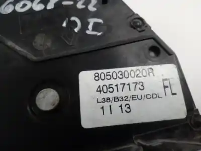 Second-hand car spare part left front door lock for renault fluence dynamique oem iam references 805030020r  