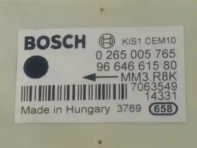 Second-hand car spare part electronic module for peugeot 508 active oem iam references 9664661580  