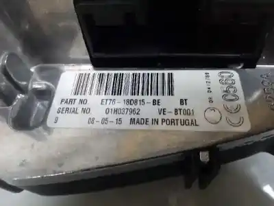 Peça sobressalente para automóvel em segunda mão comando de controlo do rádio por ford transit courier ambiente referências oem iam et7618d815be  