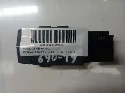 Second-hand car spare part radio control switch for renault captur life oem iam references   