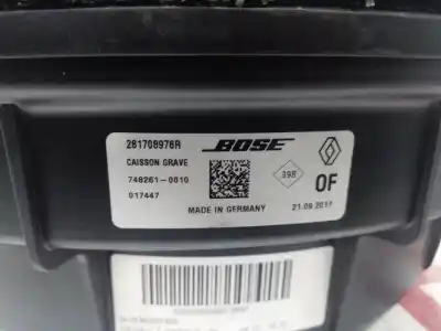 Second-hand car spare part speaker for renault captur life oem iam references 281708976r  