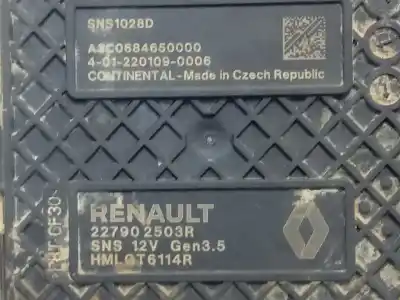 Peça sobressalente para automóvel em segunda mão sensor nox por dacia duster (hm_) 1.5 dci 115 (hmad) referências oem iam 227902503r  