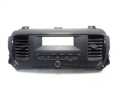 Second-hand car spare part radio control switch for citroen jumpy fugón 1.5 blue-hdi fap oem iam references 98120819zd