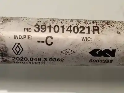 Автозапчастина б/у передня ліва трансмісія для dacia dokker 1.3 tce посилання на oem iam 391014021r  