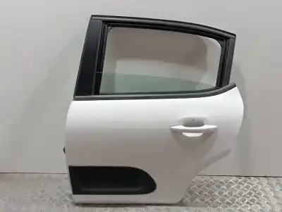 Peça sobressalente para automóvel em segunda mão porta do automóvel traseira esquerda por citroen c3 1.2 puretech referências oem iam 9812716780