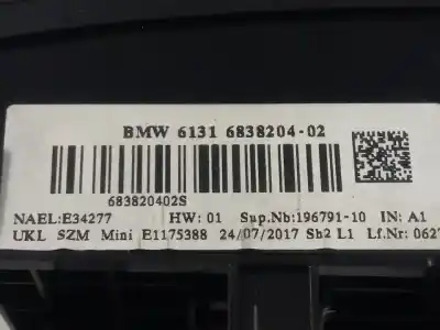 Автозапчасти б/у кнопка старт/стоп за mini mini (f56) cooper sd ссылки oem iam 61316838204  