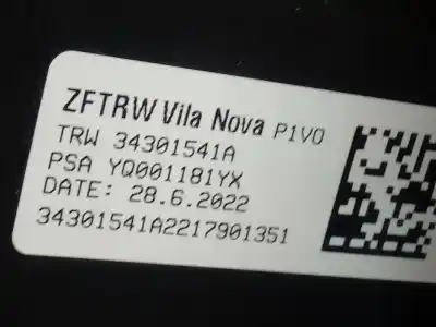 Second-hand car spare part steering wheel for opel combo cargo (e) 1.5 cdti dpf oem iam references 34206805a  