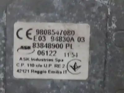 Peça sobressalente para automóvel em segunda mão antena por opel combo cargo (e) 1.5 cdti dpf referências oem iam 9808547080  