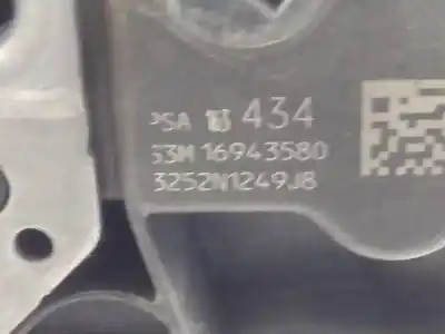 Second-hand car spare part left front door lock for opel combo cargo (e) 1.5 cdti dpf oem iam references psa163434  