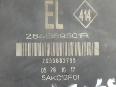 Second-hand car spare part fuse box unit for renault kadjar experience oem iam references 284b69501r  