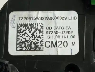 Автозапчастина б/у клімат-контроль для kia xceed business посилання на oem iam 97250j7202  