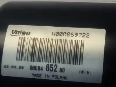 Peça sobressalente para automóvel em segunda mão motor do limpa para brisas por citroen jumpy fugón 1.5 blue-hdi fap referências oem iam w000067049  