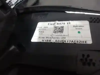 Pezzo di ricambio per auto di seconda mano console centrale per ford fiesta (ce1) titanium riferimenti oem iam h1bba045a17  